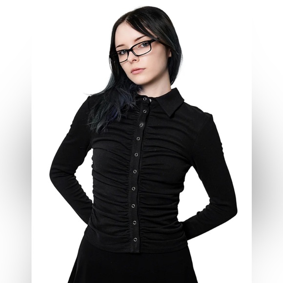 Forest Ink Tops - Forest Ink Carrie Button Up Top